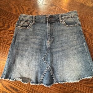DL1961 Blue Denim Jenny Mini Skirt